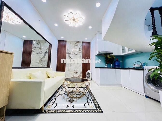 BÁN NHÀ KHÂM THIÊN, NGÕ THÔNG, GẦN PHỐ, DT 20M2, 4 TẦNG FULL NỘI THẤT