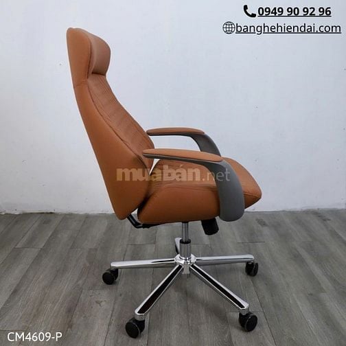Ghế xoay bọc da hiện đại nhập khẩu CM4609-P tại HCM 