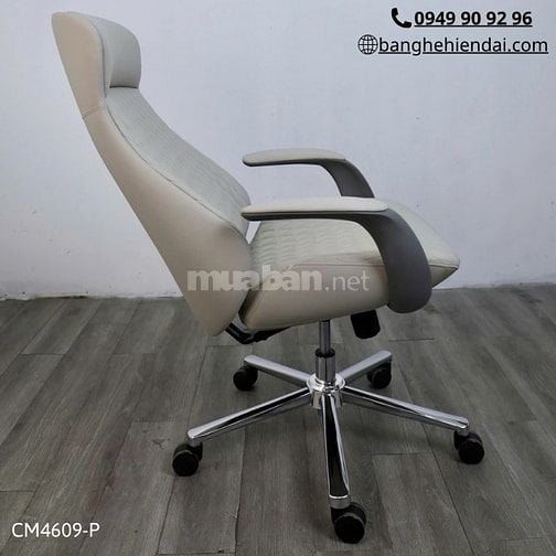 Ghế xoay bọc da hiện đại nhập khẩu CM4609-P tại HCM 