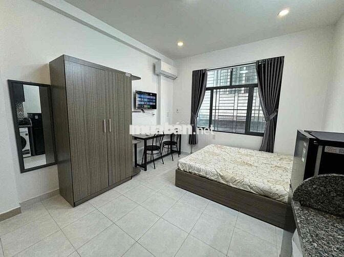 Căn Hộ Studio Cửa Sổ 30m2 - Máy Giặt Riêng - Gần Trường UEH