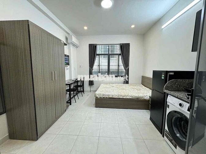 Căn Hộ Studio Cửa Sổ 30m2 - Máy Giặt Riêng - Gần Trường UEH