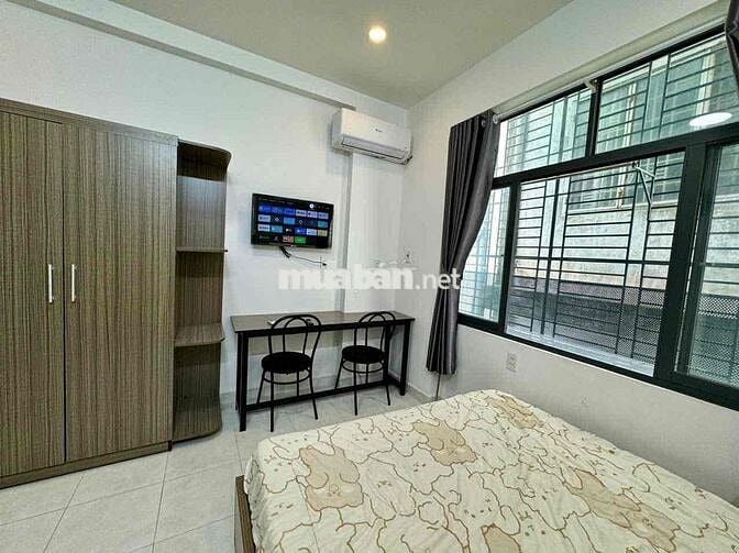 Căn Hộ Studio Cửa Sổ 30m2 - Máy Giặt Riêng - Gần Trường UEH