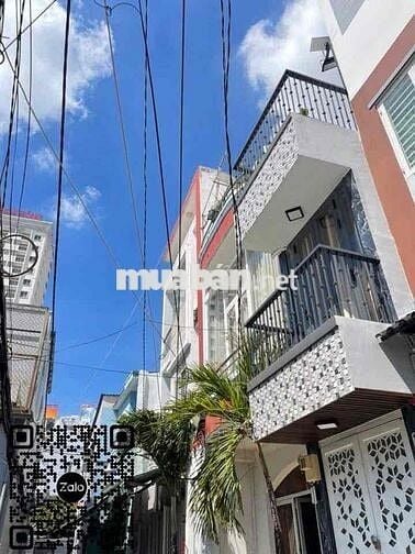 BÁN NHÀ ĐẸP HXH GẦN HỒNG BẢNG  GẦN CHỢ PHÚ LÂM 4 TẦNG 50m2 CHỈ 6,1 TỶ