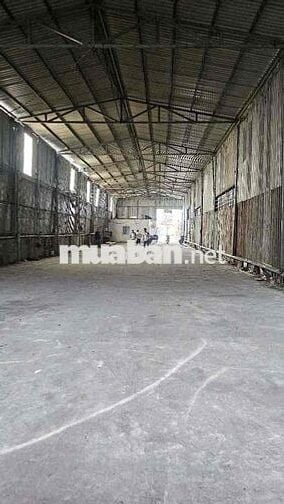Kho xưởng 800m2  MT đường Phan Văn Hớn  , đường xe cont chạy