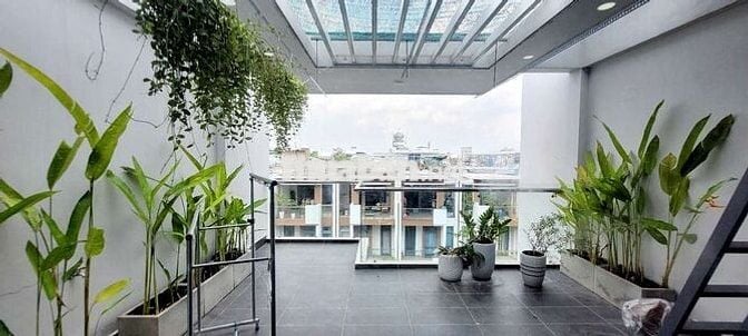 Văn phòng đẹp, rộng 40m2 giá chỉ 7,3tr thang máy, máy lạnh, rèm đầy đủ