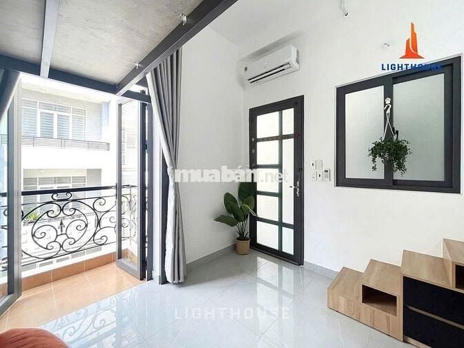 CHO THUÊ CĂN HỘ BALCONY GÁC LỬNG FULL NỘI THẤT NGAY VĂN LANG