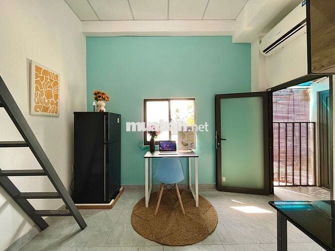 CHO THUÊ CĂN HỘ GÁC LỬNG CỬA SỔ TRỜI FULL NỘI THẤT NGAY HẠNH THÔNG TÂY