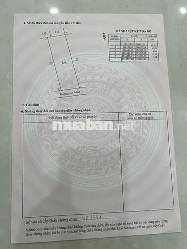 Nhà sổ riêng thổ cư Phường Tân Triều