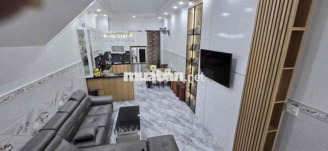 NHÀ MỚI MÃ LÒ 80M2, XE HƠI NGỦ NHÀ, SÁT BỆNH VIỆN, ĐƯỜNG NHỰA 8M