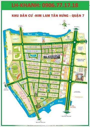 Cần bán nhà biệt thự liền kề KDC Himlam tân hưng giá tốt