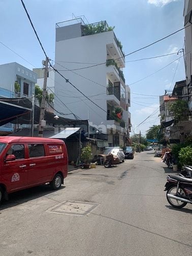 Nhà nở Hậu gần dự án cầu Nguyễn Khoái, Dt 5x12m