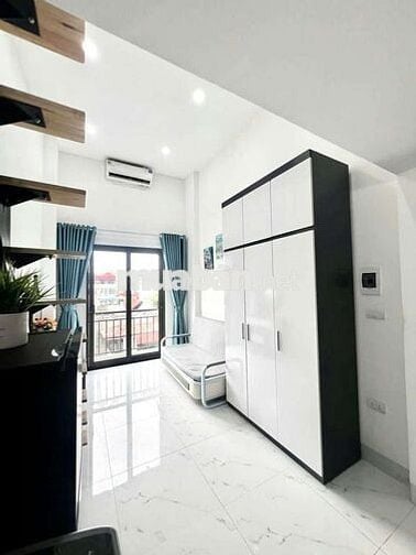 Căn Studio 35m2 Có gác xép. Full đồ ban công, máy giặt tại Cầu Giấy