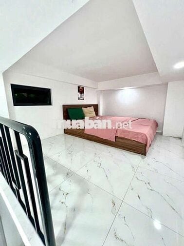 Căn Studio 35m2 Có gác xép. Full đồ ban công, máy giặt tại Cầu Giấy