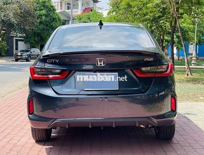 Honda City RS 2022 xanh cavansite