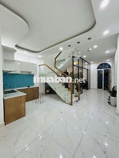 Nhà đẹp 1 trệt 1 lầu, nở hậu hẻm thông thoáng – Tân Thuận Tây, Quận 7