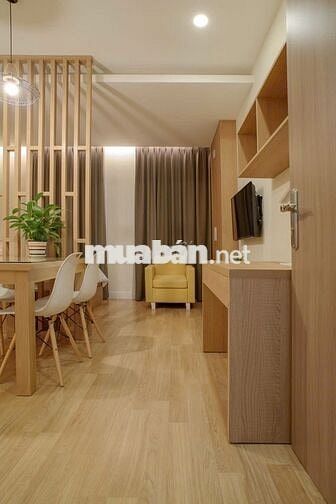 Siêu Căn Hộ Dịch Vụ 1 Phòng Ngủ Tách Bếp 40m2 Thoáng ở Cao Thắng, Q3