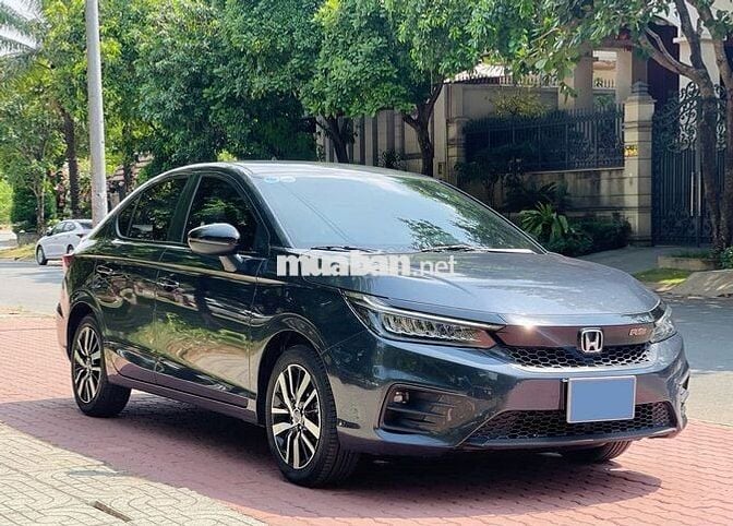 Honda City RS 2022 xanh cavansite