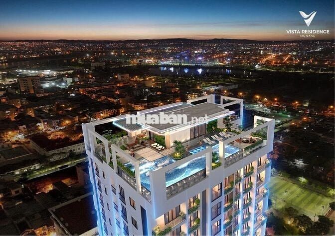 Chỉ từ 1.3 tỷ - sở hữu ngay Vista Residence trung tâm Đà Nẵng