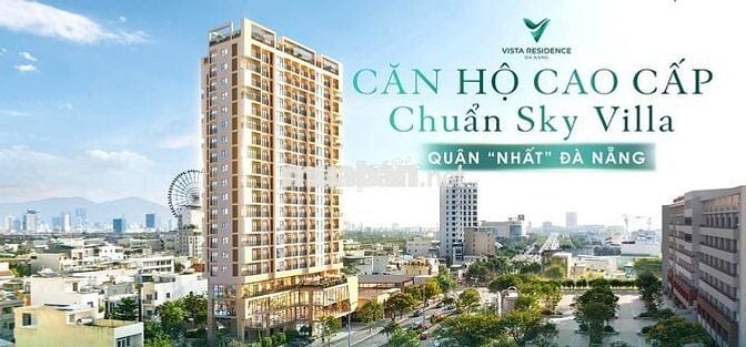 Vista Residence Đà Nẵng căn hộ 2 phòng ngủ tầng 14 tuyệt đẹp