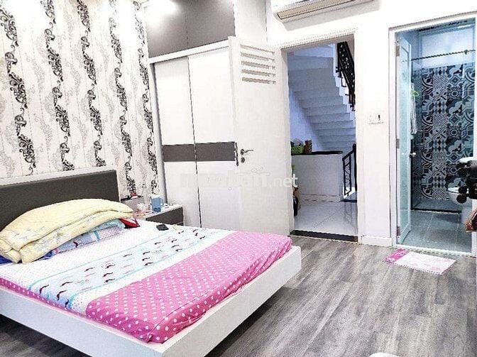 NHÀ 4 TẦNG 68M NGUYỄN VĂN LƯỢNG - HXT- NGAY LOTTE - CITY LAND.