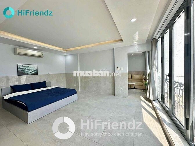CĂN HỘ 1PN RỘNG 50M2_BAN CÔNG GIẢ_THANG MÁY_GẦN ĐH KHXHNV_CẦU THỊ NGHÈ