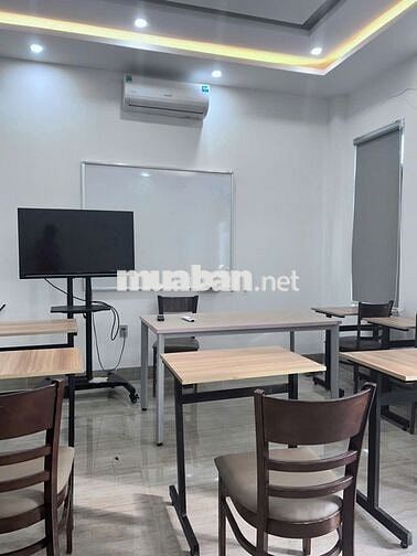 Cho thuê phòng dạy học đẹp 30-50m, vị trí đẹp ngay trung tâm TP