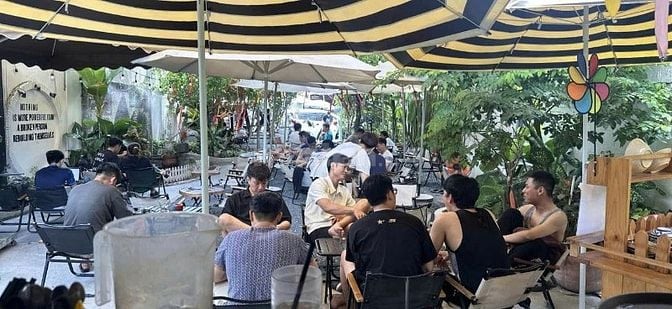 Sang quán cafe sân vườn siêu thoáng, Hiệp Bình Chánh, Thủ Đức