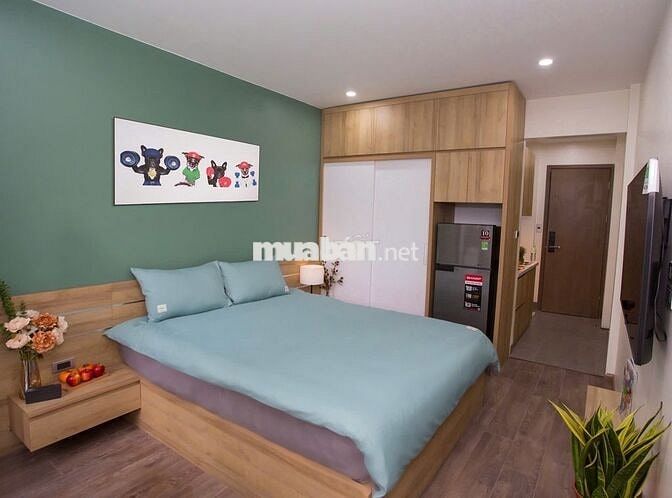(Giảm ngay 1 triệu/th) Căn hộ đủ đồ, mới Nguyễn Khang 35m2 từ 6tr