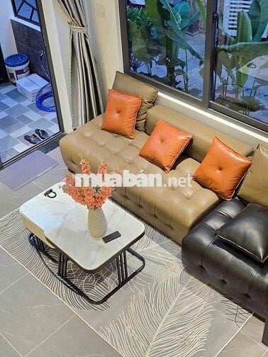 Nhà 2 tầng mới 2 mặt kiệt thoáng mát