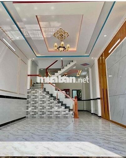 Nhà Mới Xây 100% Chưa Qua Sử Dụng DT 120m2 1Trệt 1Lầu 2Pn 2Wc Hẻm Ôtô