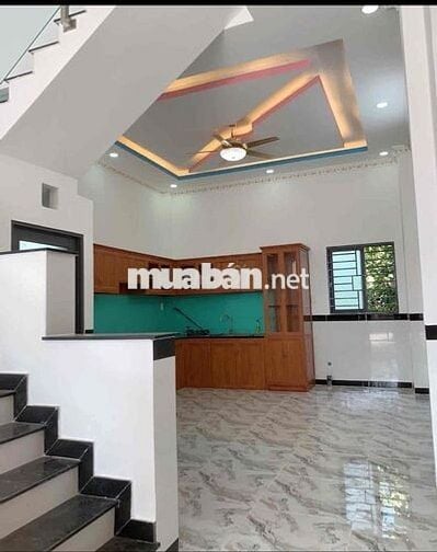 Nhà Mới Xây 100% Chưa Qua Sử Dụng DT 120m2 1Trệt 1Lầu 2Pn 2Wc Hẻm Ôtô