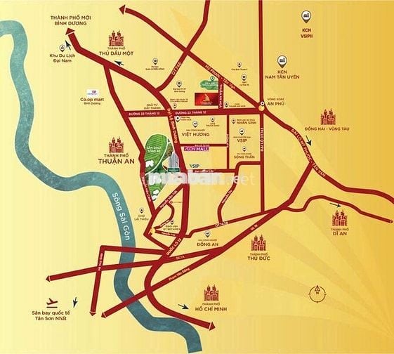 Bán đất nền 81m2 KDC An Residence Phường Thuận Giao, TP. Hồ Chí Minh