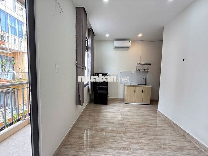 🌹STUDIO BAN CÔNG, FULL NỘI THẤT, Nước NLMT ngay chợ THẠCH ĐÀ