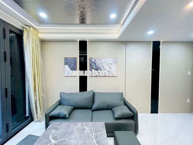 Bán nhà trệt 4 lầu Đường số 1, 1 trục Lê Đức Thọ, hẻm 4m.