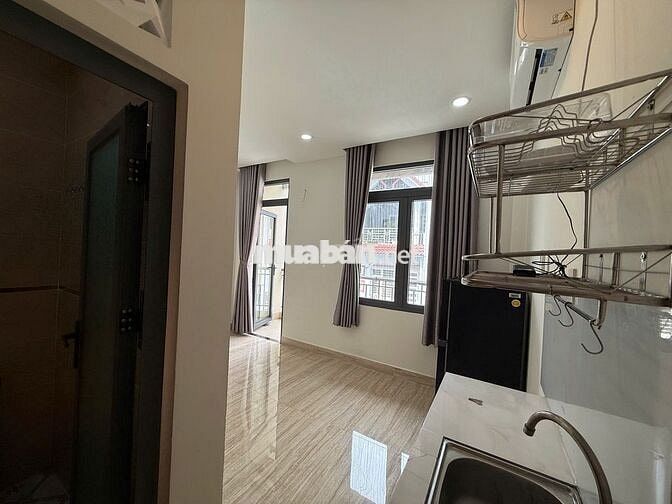 🌹STUDIO BAN CÔNG, FULL NỘI THẤT, Nước NLMT ngay chợ THẠCH ĐÀ