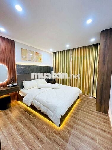 Bán nhà trệt 4 lầu Đường số 1, 1 trục Lê Đức Thọ, hẻm 4m.