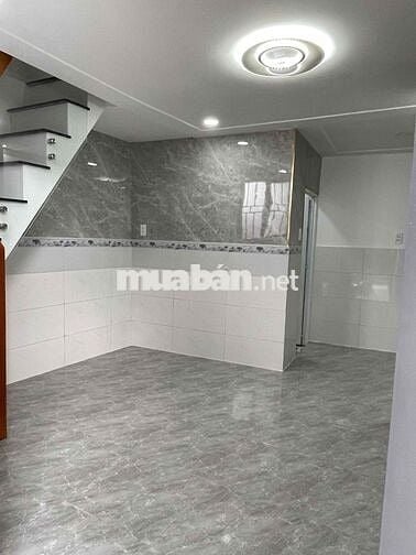 nhà trệt lầu đường Trương Thị Hoa gần  bệnh viện Q12 giá 800Tr