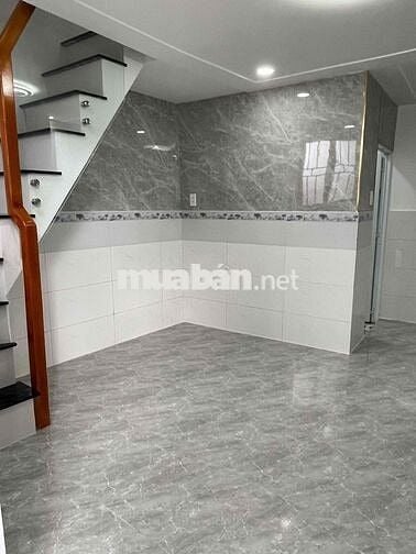 nhà trệt lầu đường Trương Thị Hoa gần  bệnh viện Q12 giá 800Tr