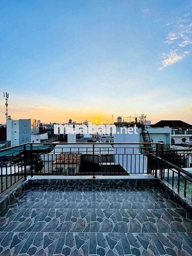 Bán nhà trệt 4 lầu Đường số 1, 1 trục Lê Đức Thọ, hẻm 4m.