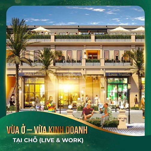 Vốn 2,4 tỷ Sở hữu ngay Shophouse KVG Mozzadiso linh hoạt cho cả ở, ngh