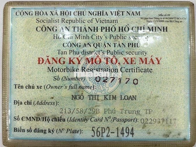 Cầm Đồ Th Lý Nouvo 4, Đk 2010, Bstp, K9c, Zin Êm.