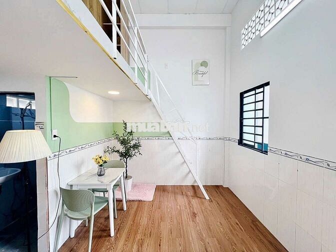 CĂN HỘ CÓ GÁC MỚI XÂY, GẦN KHU TÊN LỬA ĐẦY ĐỦ NT, POUYEN