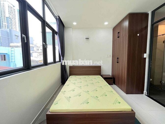 Cho thuê căn hộ Studio Ban công Q1 gần cầu Ông Lãnh, chợ Bến Thành