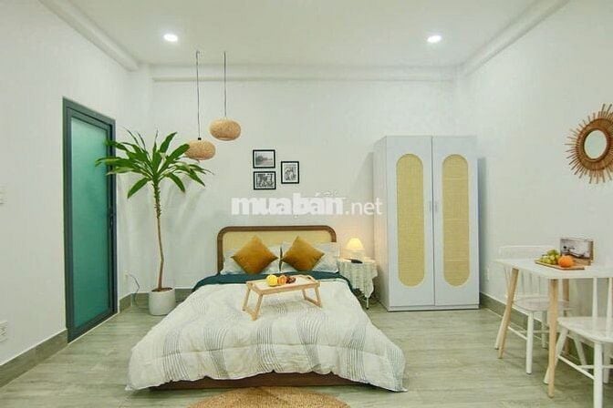 CHO THUÊ CĂN HỘ BAN CÔNG FULL NT 30M2 NGAY ĐH VĂN LANG, ĐH CÔNG NGHIỆP