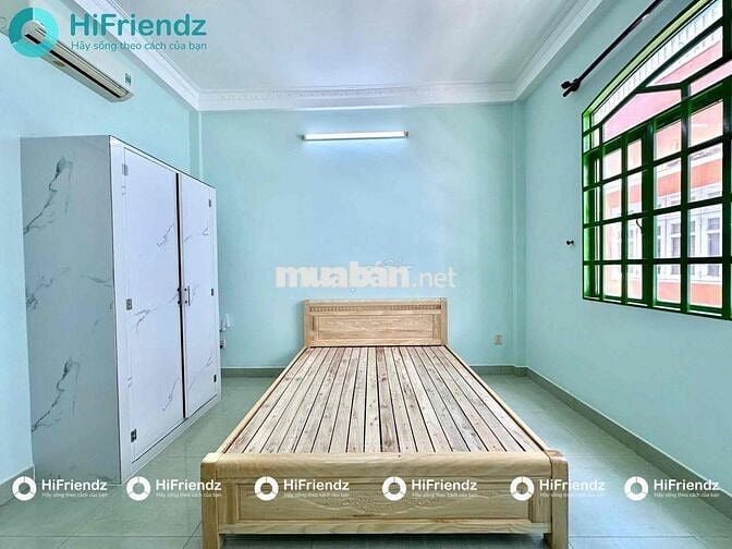 Siêu Phẩm Phòng Tách Bếp Cửa Sổ Lớn Free Xe Sát ParcMall Quận 8