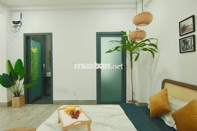 CHO THUÊ CĂN HỘ BAN CÔNG FULL NT 30M2 NGAY ĐH VĂN LANG, ĐH CÔNG NGHIỆP