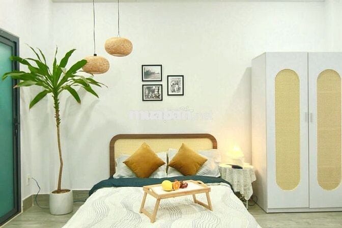 CHO THUÊ CĂN HỘ BAN CÔNG FULL NT 30M2 NGAY ĐH VĂN LANG, ĐH CÔNG NGHIỆP