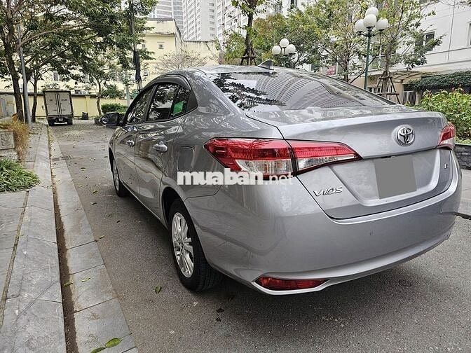toyota vios e cvt 2019 màu bạc bs 51