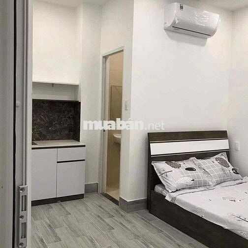 PHÒNG STUDIO FULL NỘI THẤT - THANG MÁY - KHU BÀU CÁT