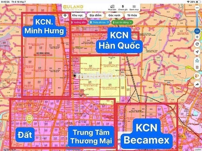 ĐẤT VỊ TRÍ ĐẸP GIÁ TỐT Phường Minh Hưng, TX Chơn Thành,Tỉnh Bình Phước